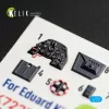 Kelik S-199 - interior 3D decals for Eduard - 3D belsőtér-részletező matricakészlet