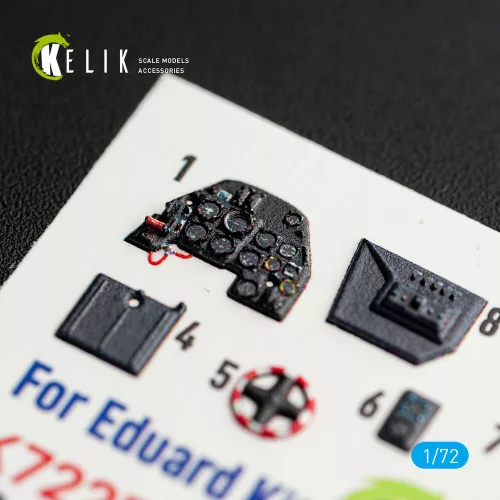 Kelik S-199 - interior 3D decals for Eduard - 3D belsőtér-részletező matricakészlet
