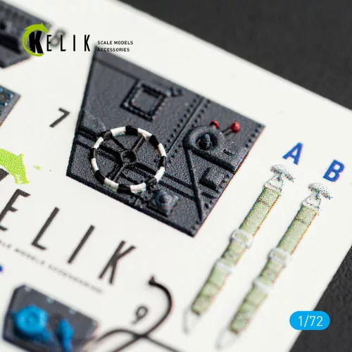 Kelik S-199 - interior 3D decals for Eduard - 3D belsőtér-részletező matricakészlet