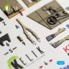 Kelik Bf-109 E - interior 3D decals for Special Hobby / Eduard - 3D belsőtér-részletező matricakészlet, Special Hobby/Eduard makettekhez