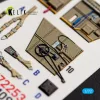 Kelik Bf-109 E - interior 3D decals for Special Hobby / Eduard - 3D belsőtér-részletező matricakészlet, Special Hobby/Eduard makettekhez