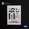 Kelik FW-190A8/R-2 - interior 3D decals for Eduard - 3D belsőtér-részletező matricakészlet