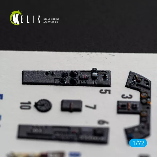 Kelik FW-190A8/R-2 - interior 3D decals for Eduard - 3D belsőtér-részletező matricakészlet