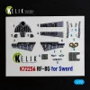 Kelik RF-8G - interior 3D decals for Sword - 3D belsőtér-részletező matricakészlet