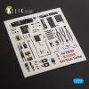 Kelik CH-54A Tarhe - interior 3D decals for ICM - 3D belsőtér-részletező matricakészlet