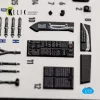 Kelik CH-54A Tarhe - interior 3D decals for ICM - 3D belsőtér-részletező matricakészlet