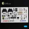 Kelik Ju-87 B/R - interior 3D decals for Airfix - 3D belsőtér-részletező matricakészlet