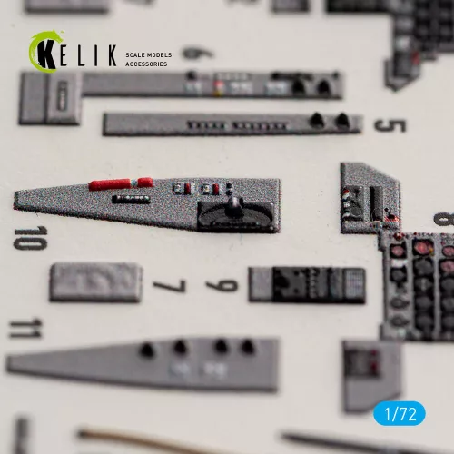 Kelik T-1B -  interior 3D decals for Platz - 3D belsőtér-részletező matricakészlet