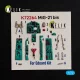 Kelik MiG-21 bis -  interior 3D decals for Eduard - 3D belsőtér-részletező matricakészlet
