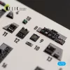 Kelik F-4F Phantom -  interior 3D decals for FineMolds - 3D belsőtér-részletező matricakészlet