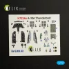 Kelik A-10A Thunderbolt -  interior 3D decals for Great Wall Hobby - 3D belsőtér-részletező matricakészlet