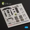 Kelik E-2C Hawkeye -  interior 3D decals for Hasegawa - 3D belsőtér-részletező matricakészlet