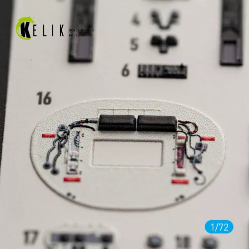Kelik E-2C Hawkeye -  interior 3D decals for Hasegawa - 3D belsőtér-részletező matricakészlet