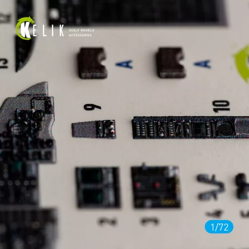 Kelik E-2C Hawkeye -  interior 3D decals for Hasegawa - 3D belsőtér-részletező matricakészlet