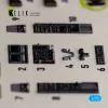 Kelik E-2C Hawkeye -  interior 3D decals for Hasegawa - 3D belsőtér-részletező matricakészlet