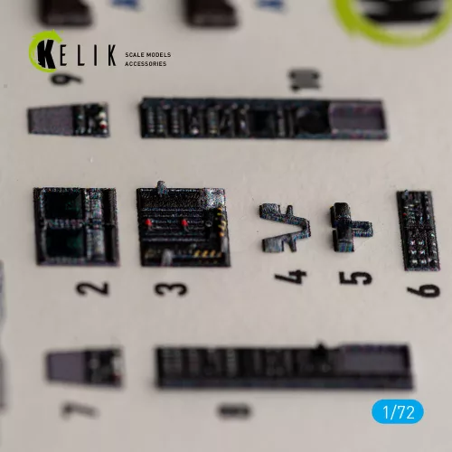 Kelik E-2C Hawkeye -  interior 3D decals for Hasegawa - 3D belsőtér-részletező matricakészlet