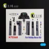 Kelik U-2C Dragon Lady - interior 3D decals for Hobby Boss - 3D belsőtér-részletező matricakészlet