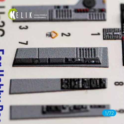 Kelik U-2C Dragon Lady - interior 3D decals for Hobby Boss - 3D belsőtér-részletező matricakészlet