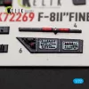 Kelik F-8II Finback-B - interior 3D decals for Trumpeter - 3D belsőtér-részletező matricakészlet