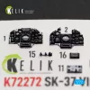 Kelik SK-37 Viggen - interior 3D decals for Special Hobby - 3D belsőtér-részletező matricakészlet