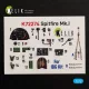 Kelik Spitfire Mk.I - interior 3D decals for IBG - 3D belsőtér-részletező matricakészlet
