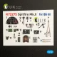 Kelik Spitfire Mk.II - interior 3D decals for IBG - 3D belsőtér-részletező matricakészlet