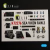 Kelik SEA VIXEN FAW.2 - interior 3D decals for Cyberhobby - 3D belsőtér-részletező matricakészlet