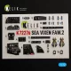 Kelik SEA VIXEN FAW.2 - interior 3D decals for Cyberhobby - 3D belsőtér-részletező matricakészlet