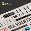 Kelik SEA VIXEN FAW.2 - interior 3D decals for Cyberhobby - 3D belsőtér-részletező matricakészlet