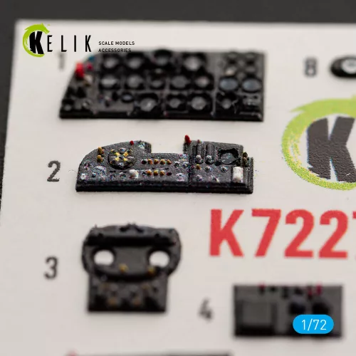 Kelik SEA VIXEN FAW.2 - interior 3D decals for Cyberhobby - 3D belsőtér-részletező matricakészlet