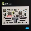 Kelik F/A-18C (LATE) -  interior 3D decals for Academy 12411 - 3D belsőtér-részletező matricakészlet