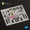 Kelik F/A-18A - interior 3D decals for Academy 12411 - 3D belsőtér-részletező matricakészlet