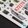 Kelik F/A-18A - interior 3D decals for Academy 12411 - 3D belsőtér-részletező matricakészlet