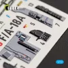 Kelik F/A-18A - interior 3D decals for Academy 12411 - 3D belsőtér-részletező matricakészlet