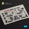 Kelik USMC F/A-18+ -  interior 3D decals for Academy 12411 - 3D belsőtér-részletező matricakészlet