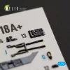 Kelik USMC F/A-18+ -  interior 3D decals for Academy 12411 - 3D belsőtér-részletező matricakészlet