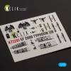 Kelik Eurofighter Typhoon EF-2000 - interior 3D decals for Italeria - 3D belsőtér-részletező matricakészlet