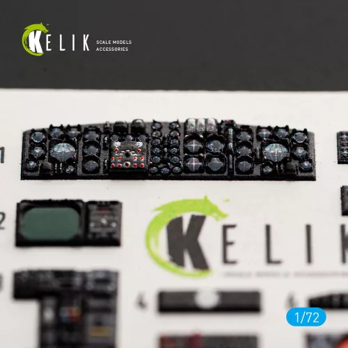 Kelik SH-3H Sea King - interior 3D decals for Foreart - 3D belsőtér-részletező matricakészlet