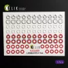Kelik LIFEBUOYS - 3D Decal for models - mentőövek – 3D részletező matricakészlet