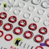 Kelik LIFEBUOYS - 3D Decal for models - mentőövek – 3D részletező matricakészlet