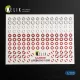 Kelik LIFEBUOYS - 3D Decal for models - mentőövek – 3D részletező matricakészlet