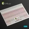 Kelik LIFEBUOYS - 3D Decal for models - mentőövek – 3D részletező matricakészlet