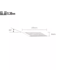 OLFA tartalék dekor penge KB-5/30B