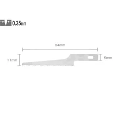 OLFA tartalék dekor fűrészpenge KB4-NS3
