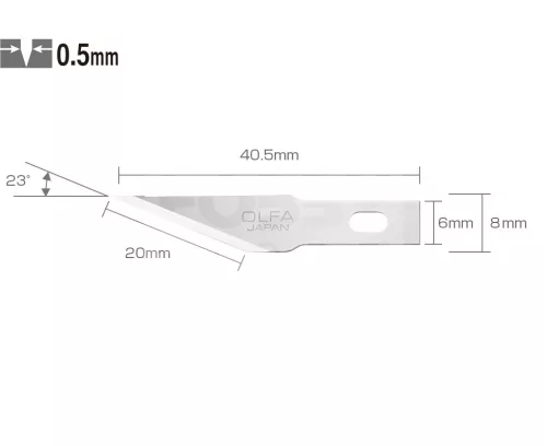 OLFA tartalék dekor penge KB4-S/5
