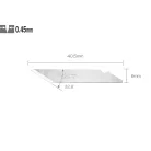 OLFA tartalék dekor penge KB