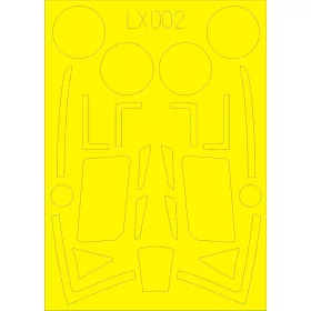   Eduard Accessories Typhoon Mk.Ib Car Door for Airfix - kabin- és ablakmaszk