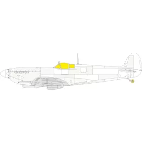   Eduard Accessories Spitfire Mk.IXc 1/24 AIRFIX - kabin- és ablakmaszk