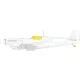 Eduard Accessories Spitfire Mk.IXc 1/24 AIRFIX - kabin- és ablakmaszk