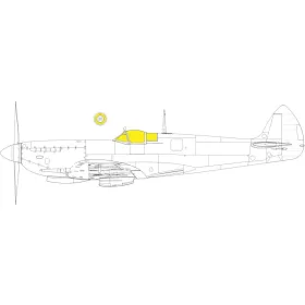   Eduard Accessories Spitfire Mk.VIII TFace  AIRFIX - kétoldalas kabinmaszk (TFace)